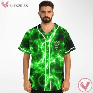 Green Plasma Paradox Baseball Jersey - Vesles2014s 2