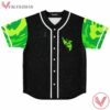 Green Rave Bonfire Wubba Lubba Rick And Morty Baseball Jersey, EDM Gift Ideas - Vesles2014s