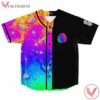 GriZ Rainbow Brain Trippin Baseball Jersey For EDM Festivals - Vesles2014s