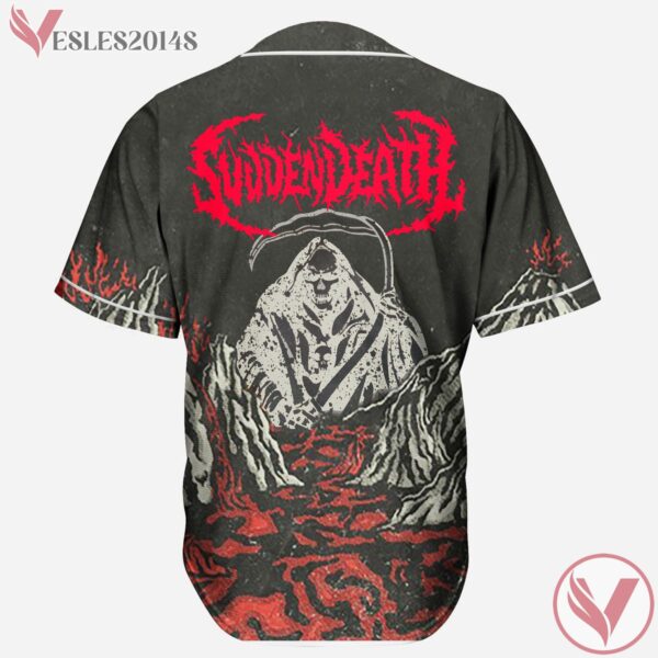 Grim Reaper Svdden Death VOYD Baseball Jersey For EDM Festivals - Vesles2014s