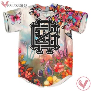 Griz Heaven Butterflies Rave Flora Flowery Jersey For EDM Festivals - Vesles2014s 1