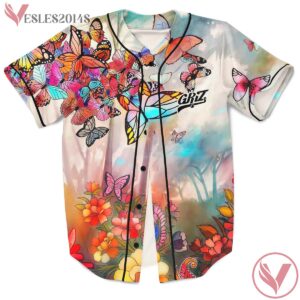 Griz Heaven Butterflies Rave Flora Flowery Jersey For EDM Festivals - Vesles2014s