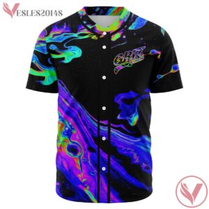 Griz Logo Acid Trippin Baseball Jersey For EDM Festivals - Vesles2014s