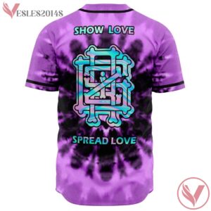 Griz Pink Shadow Flare Baseball Jersey For EDM Festivals - Vesles2014s 1