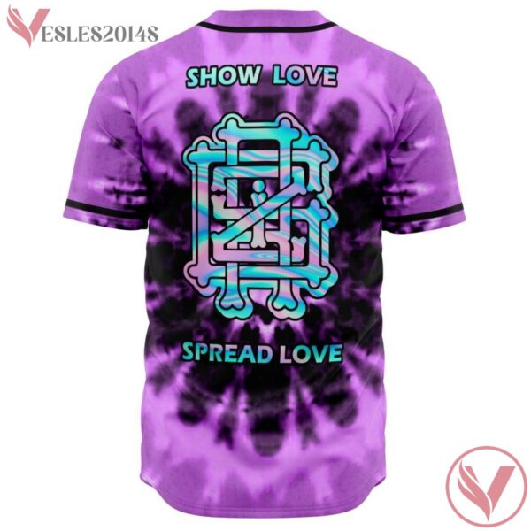 Griz Pink Shadow Flare Baseball Jersey For EDM Festivals - Vesles2014s 1