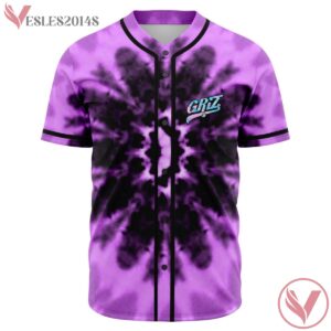 Griz Pink Shadow Flare Baseball Jersey For EDM Festivals - Vesles2014s