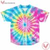 Griz Tie Dye Baseball Jersey For EDM Festivals - Vesles2014s