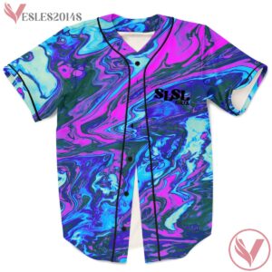 Griz Trippy Baseball Jersey For EDM Festivals, Gift Ideas For Ravers - Vesles2014s