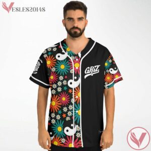 Grizflower Bagua Black Jersey For EDM Festivals - Vesles2014s 1
