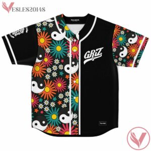 Grizflower Bagua Black Jersey For EDM Festivals - Vesles2014s