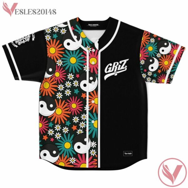 Grizflower Bagua Black Jersey For EDM Festivals - Vesles2014s