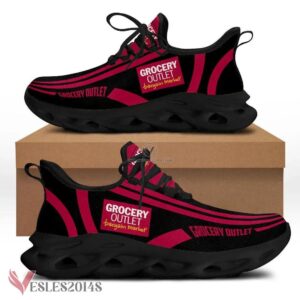 Grocery Outlet Logo Custom Shoes, Best Running Shoes For Fans - Vesles2014S