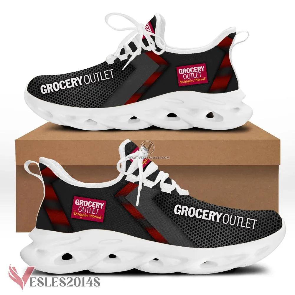 Grocery Outlet Logo Custom Shoes Style 1, Best Running Shoes For Fans - Vesles2014S 1