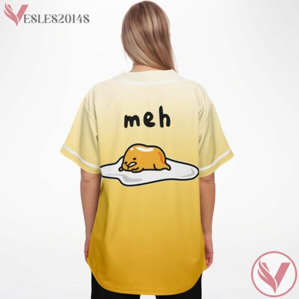 Gudetama Squad Sublimated Yellow Meh Custom Jersey - Vesles2014s 2