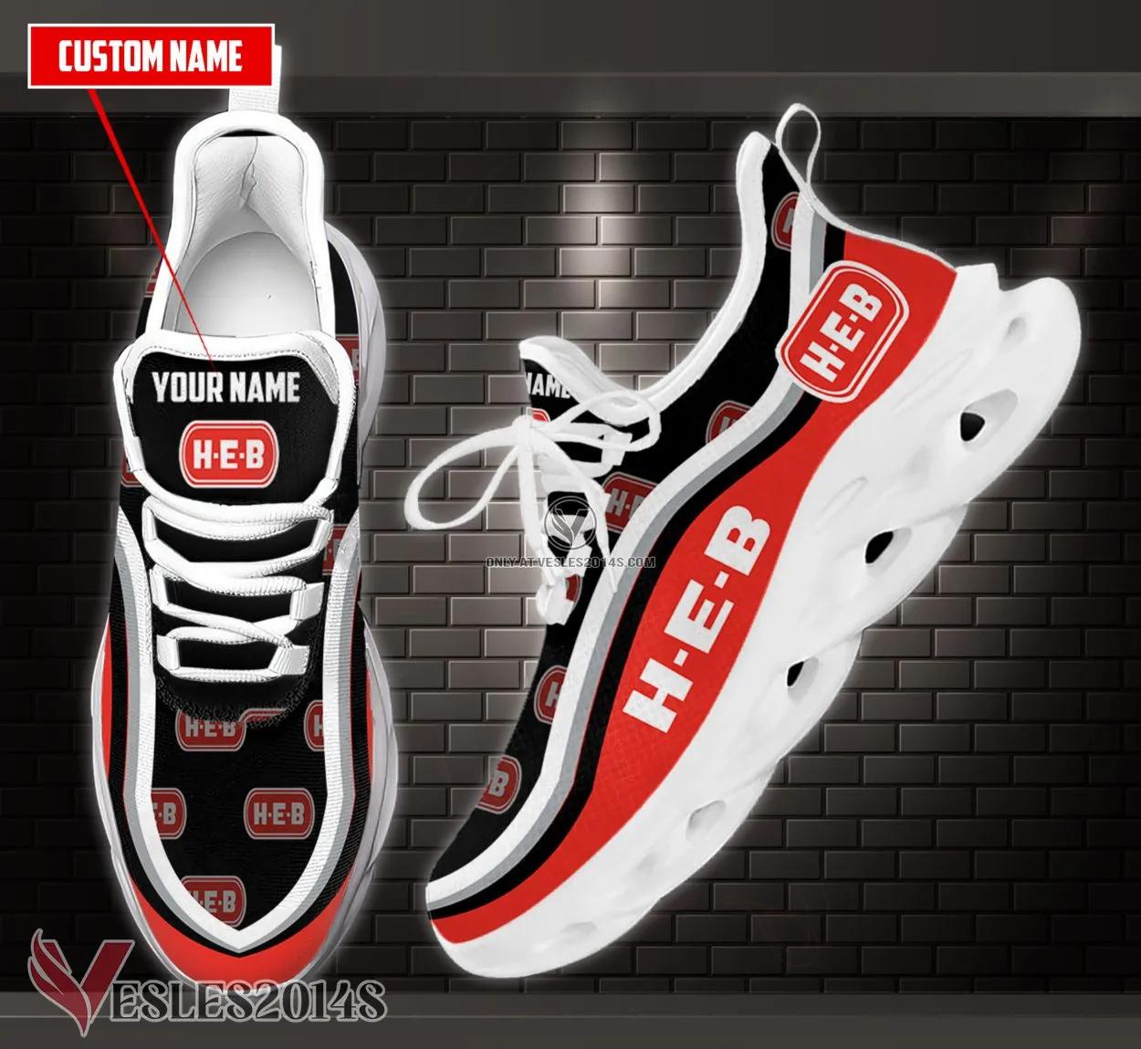 H-E-B Logo Custom Shoes Style 3, Best Running Shoes For Fans - Vesles2014S 1