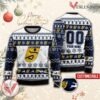 HC DAC Dunajská Streda Handball Custom Ugly Christmas Sweater, Unique Gift For Fans - Vesles2014s