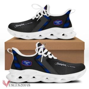 Hampton By Hilton Logo Custom Shoes, Best Running Shoes For Fans - Vesles2014S 1