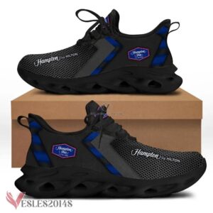 Hampton By Hilton Logo Custom Shoes, Best Running Shoes For Fans - Vesles2014S