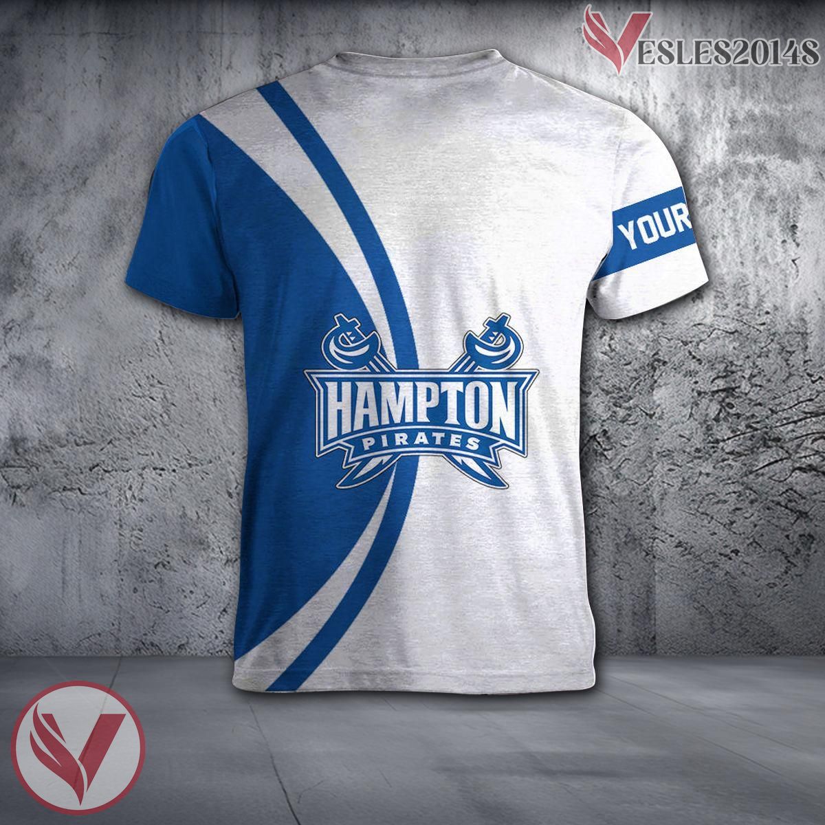 Hampton Pirates NCAA 2022 National Champions Legendary 3D Shirt - Vesles2014S 1