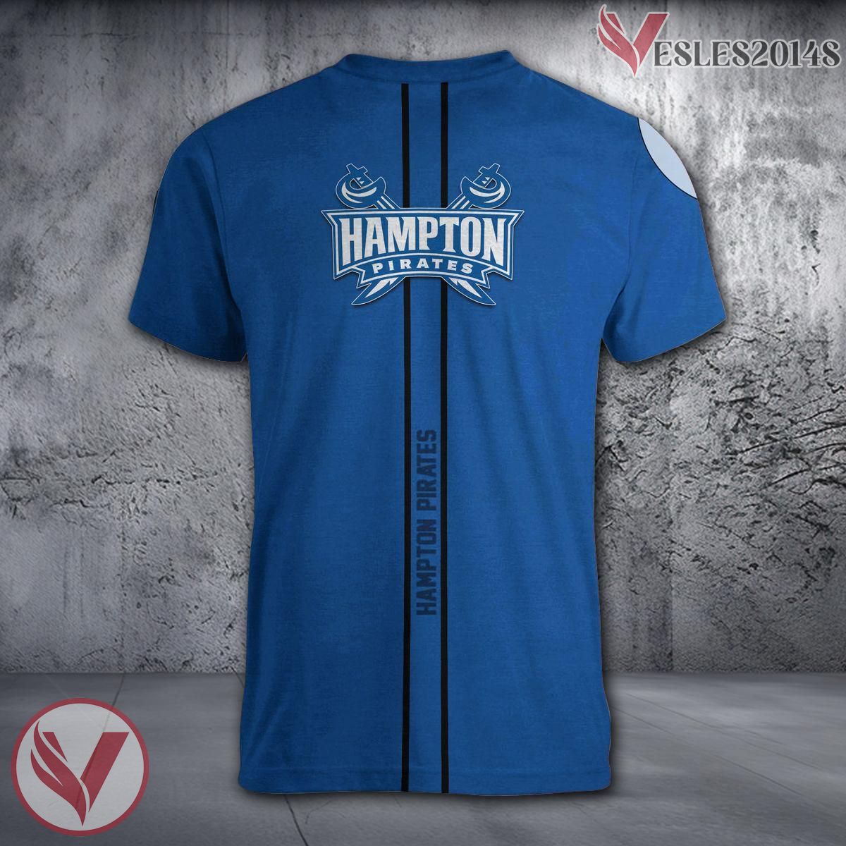 Hampton Pirates Personalized Shirt, Unique Gifts For NCAA Fans - Vesles2014s 1