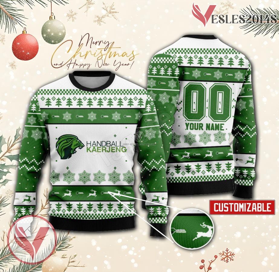 Handball Kaerjeng Handball Custom Ugly Christmas Sweater, Unique Gift For Fans - Vesles2014s