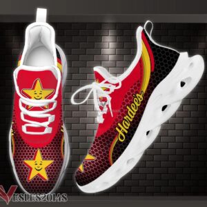 Hardee's Logo Custom Shoes Style 10, Best Running Shoes For Fans - Vesles2014S 1