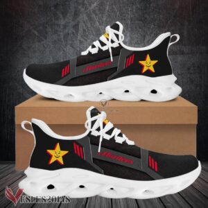 Hardee's Logo Custom Shoes Style 13, Best Running Shoes For Fans - Vesles2014S 1