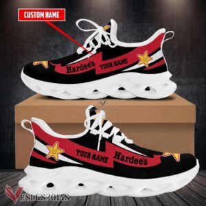 Hardee's Logo Custom Shoes Style 18, Best Running Shoes For Fans - Vesles2014S 1