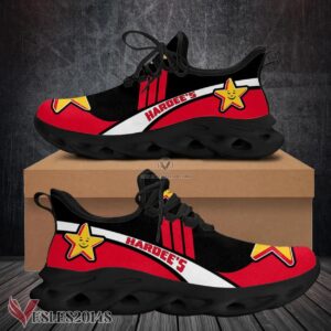 Hardee's Logo Custom Shoes Style 7, Best Running Shoes For Fans - Vesles2014S