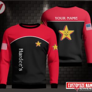 Hardee's Uniform Custom Clothes Style 1, Unique Gifts For Employee - Vesles2014s 1