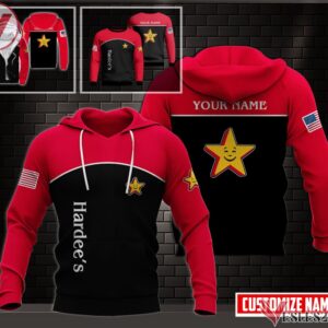 Hardee's Uniform Custom Clothes Style 1, Unique Gifts For Employee - Vesles2014s