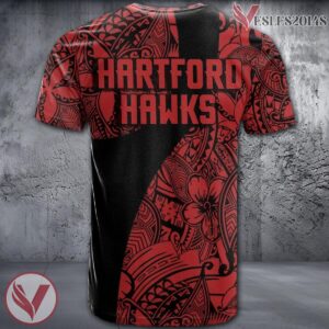 Hartford Hawks NCAA Polynesian Pattern Shirt, Unique Gifts For Fans - Vesles2014s 1