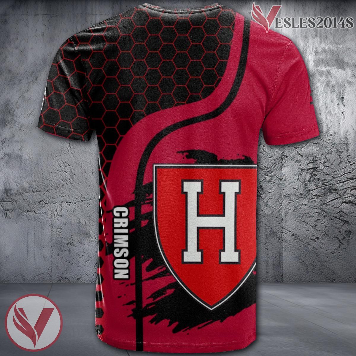 Harvard Crimson NCAA Custom Shirt, Unique Sport Gifts For Fans - Vesles2014s 1