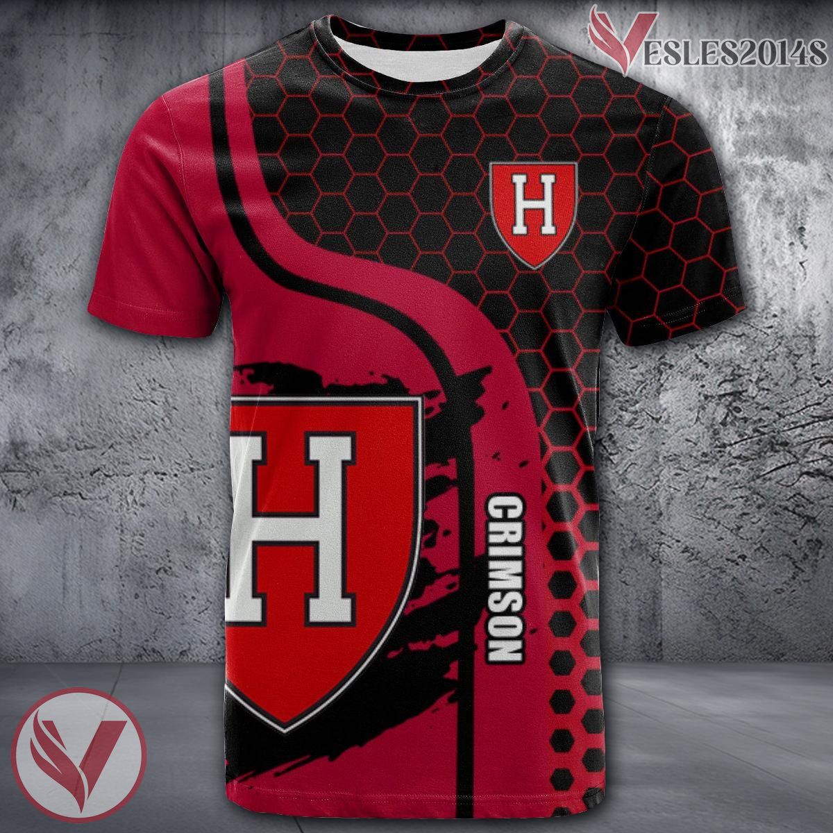 Harvard Crimson NCAA Custom Shirt, Unique Sport Gifts For Fans - Vesles2014s