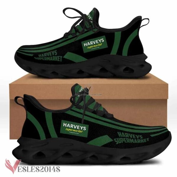 Harveys Supermarket Logo Custom Shoes Style 1, Best Running Shoes For Fans - Vesles2014S