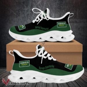 Harveys Supermarket Logo Custom Shoes Style 2, Best Running Shoes For Fans - Vesles2014S 1
