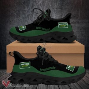 Harveys Supermarket Logo Custom Shoes Style 2, Best Running Shoes For Fans - Vesles2014S