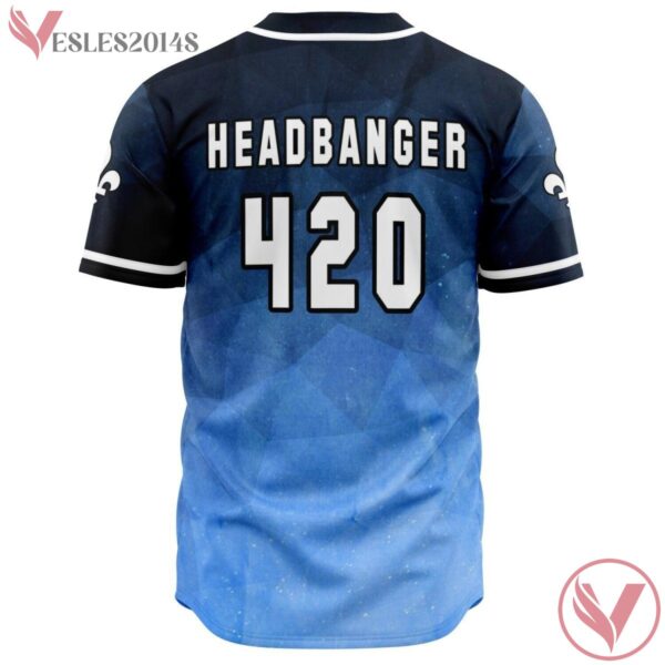 Head Banger 420 Blue Shape Sublimated CUSTOM JERSEY MW5 - Vesles2014s 1