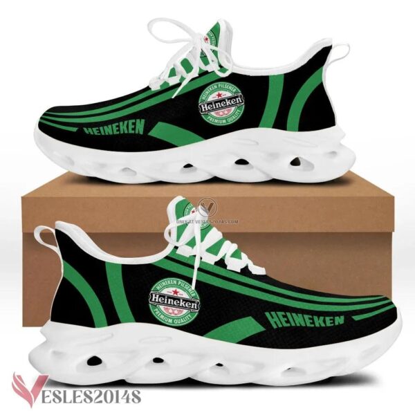 Heineken Logo Custom Shoes, Best Running Shoes For Fans - Vesles2014S 1