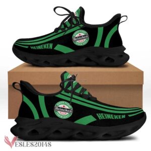 Heineken Logo Custom Shoes, Best Running Shoes For Fans - Vesles2014S