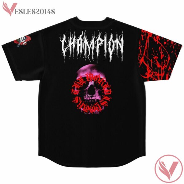 Hesh Splashes Black Red Split Nola Custom Jersey - Vesles2014s 1