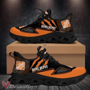 Home Depot Logo Custom Shoes Style 111, Best Running Shoes For Fans - Vesles2014S