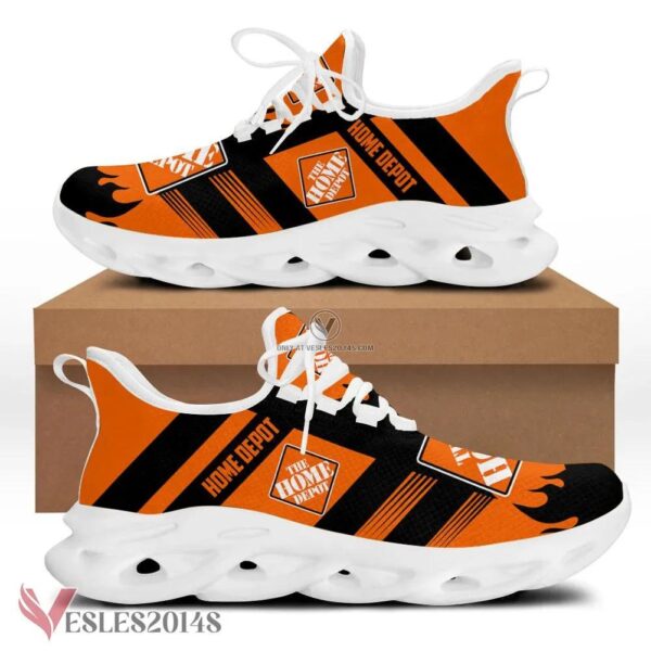 Home Depot Logo Custom Shoes Style 12, Best Running Shoes For Fans - Vesles2014S 1
