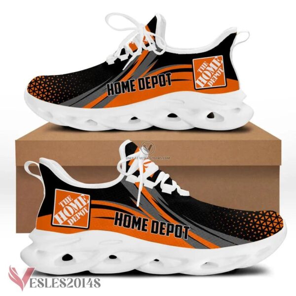 Home Depot Logo Custom Shoes Style 13, Best Running Shoes For Fans - Vesles2014S 1
