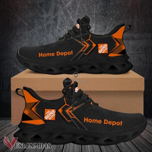 Home Depot Logo Custom Shoes Style 13, Best Running Shoes For Fans - Vesles2014S