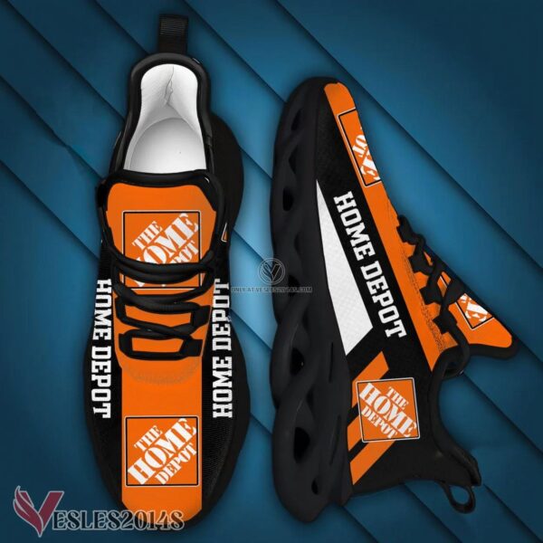 Home Depot Logo Custom Shoes Style 14, Best Running Shoes For Fans - Vesles2014S