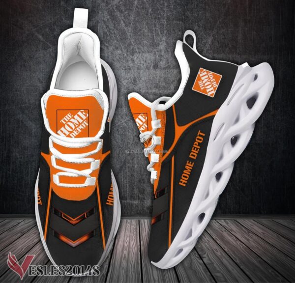 Home Depot Logo Custom Shoes Style 15, Best Running Shoes For Fans - Vesles2014S 1