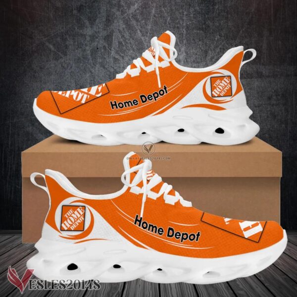 Home Depot Logo Custom Shoes Style 16, Best Running Shoes For Fans - Vesles2014S 1