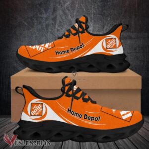 Home Depot Logo Custom Shoes Style 16, Best Running Shoes For Fans - Vesles2014S