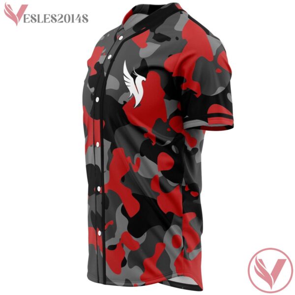 ILLENIALS Red Black Camo custom jersey - Vesles2014s 2